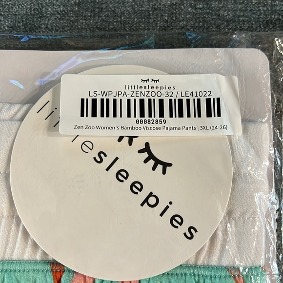 Little Sleepies 3XL women pant NWT - Picture 2 of 2